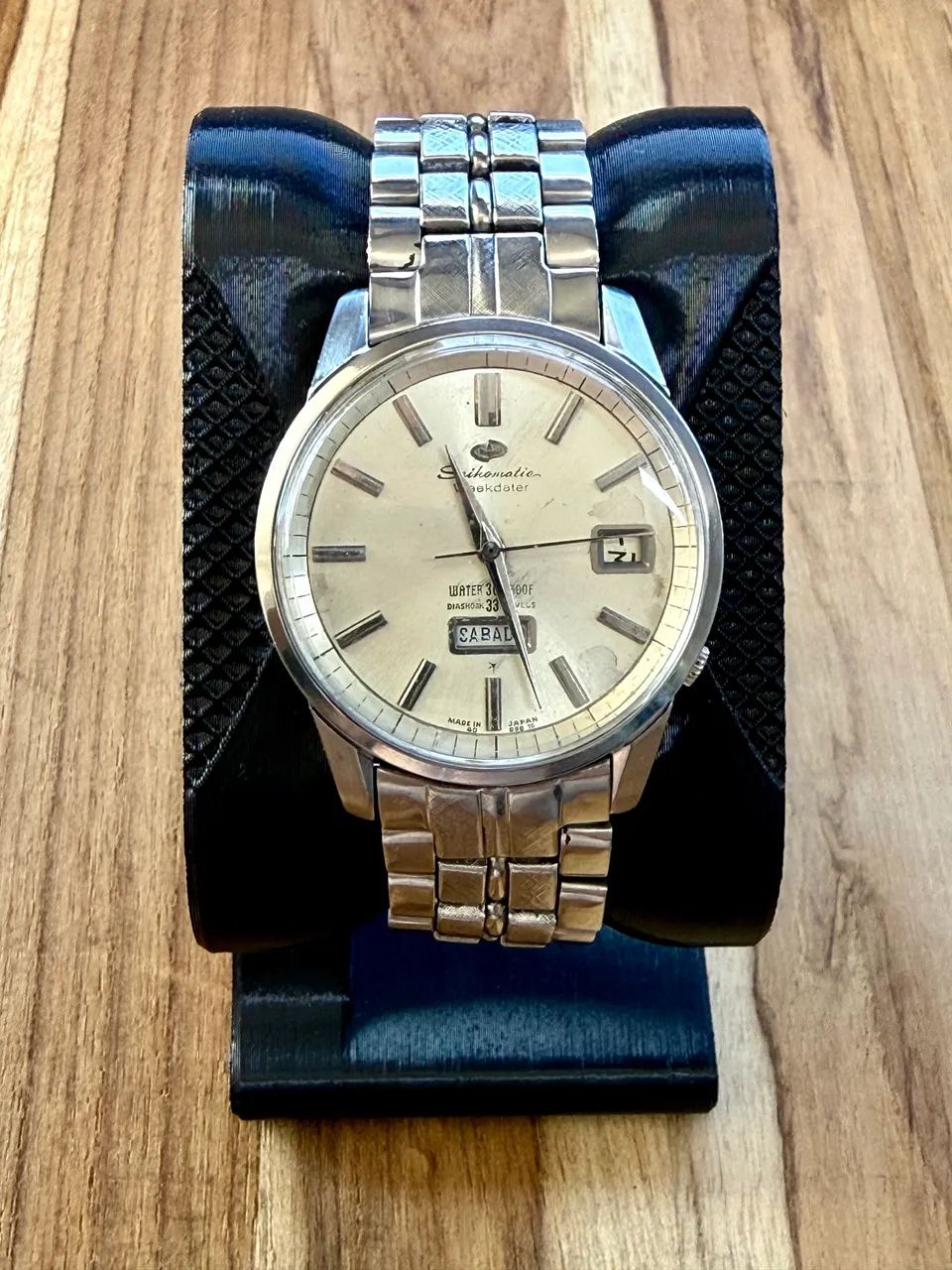 Relógio Seikomatic Weekdater - 1960