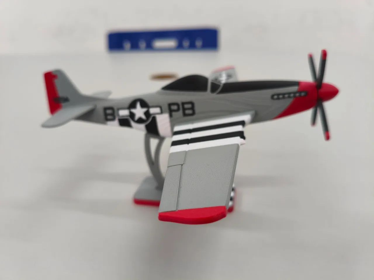 Kit de Cartão - Avião P-51D Mustang - Foto 3