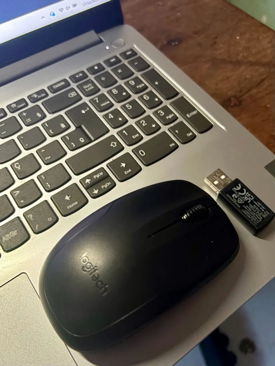 Notebook Lenovo + Mouse USB - Foto 3