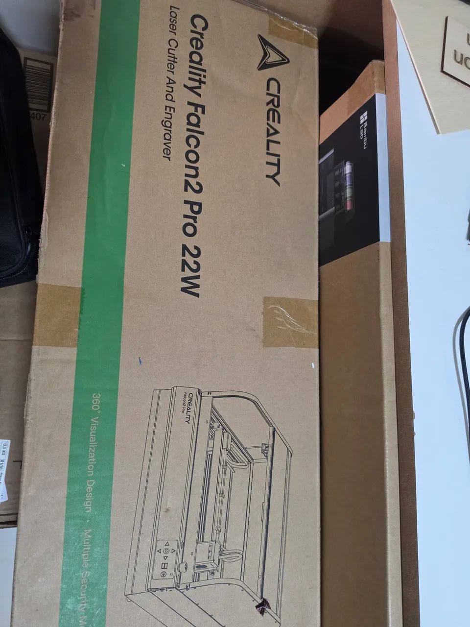 Cnc laser Creality Falcon 2 Pro 22w promoção - Foto 4