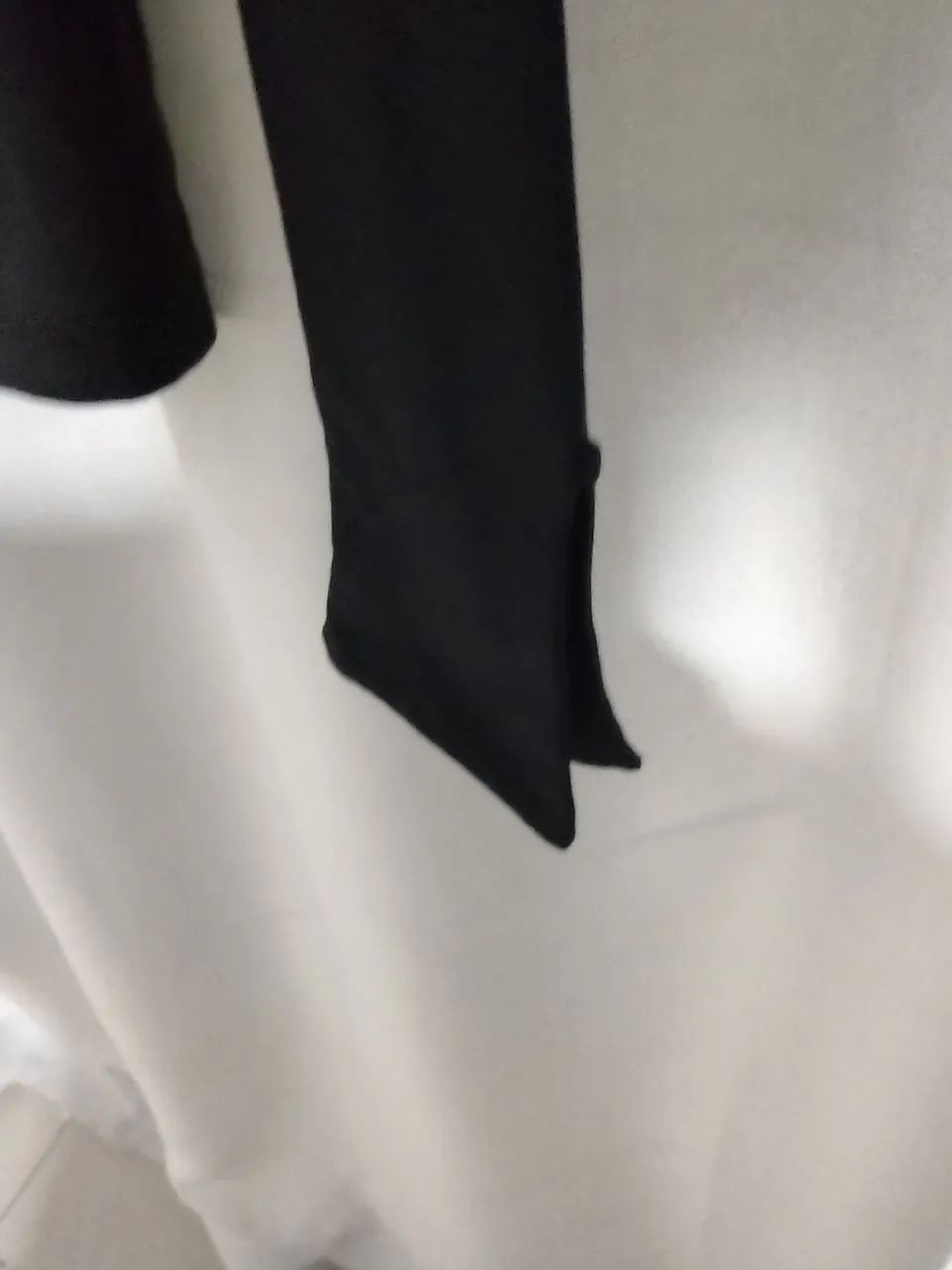 Blusa manga longa com decote quadrado - Foto 3