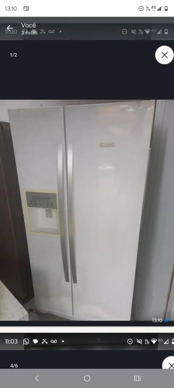 Geladeira side by side 