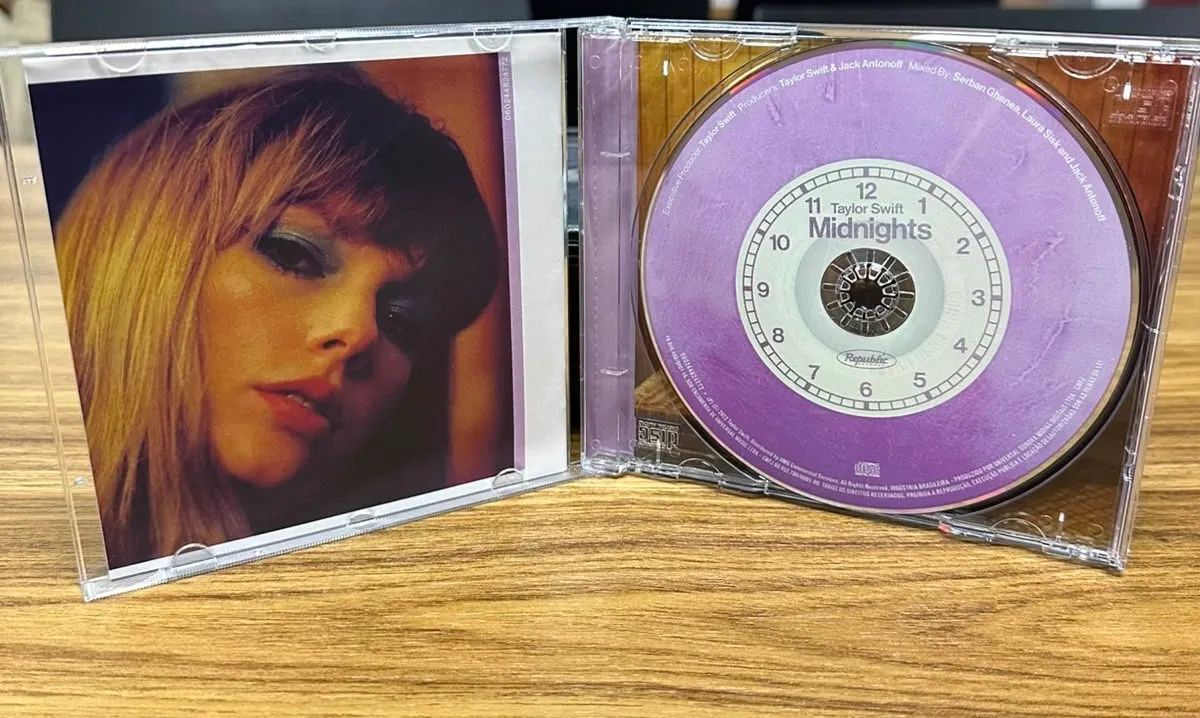 combo cds taylor swift reputation e midnights lavander edition - Foto 2
