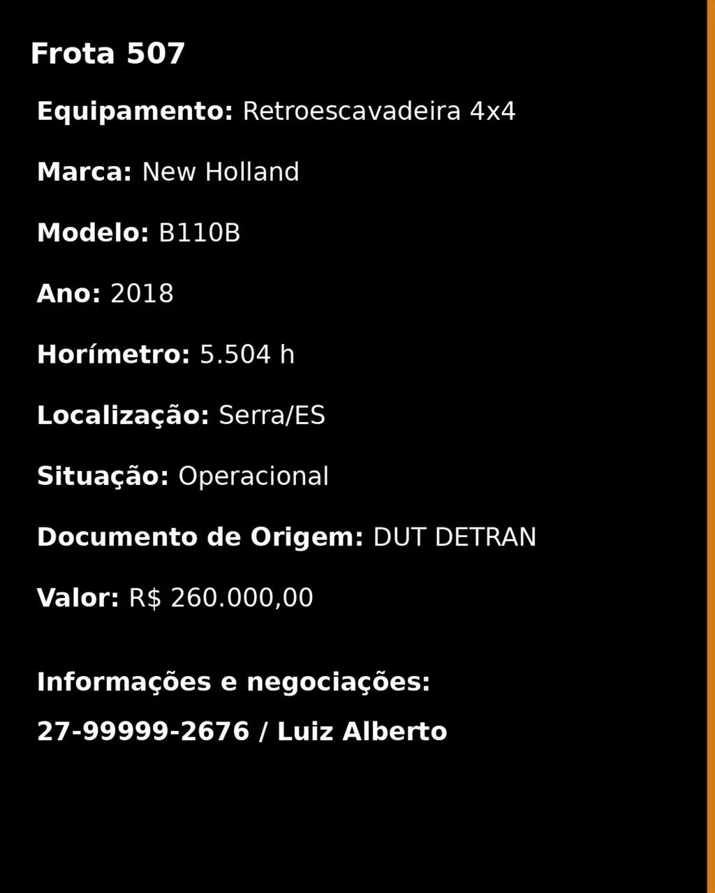 Retroescavadeira a venda - Foto 2