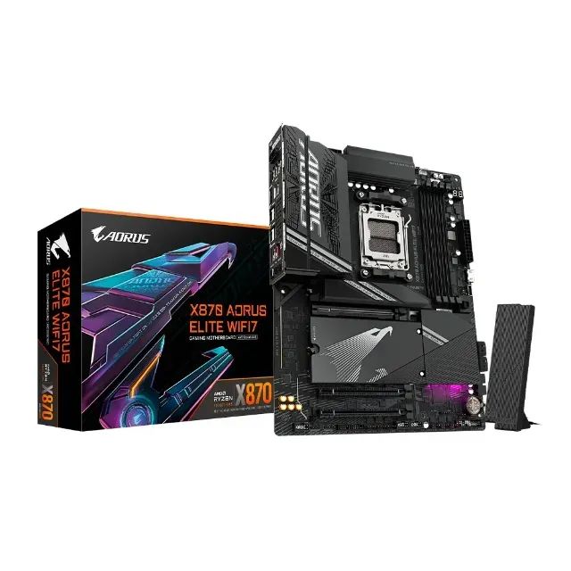 Placa Mãe Gigabyte X870 AORUS ELITE WIFI7 - Nova | KLS Informática - Foto 2