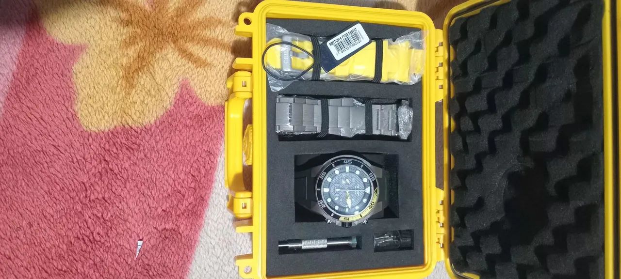 Relógio Orient seatech 500m titânium, Com nota fiscal  - Foto 5
