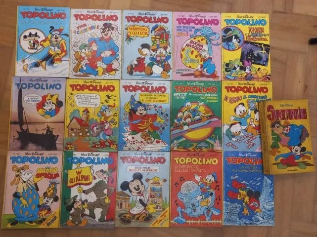 Gibis Topolino (Mickey italiano) - lote 1