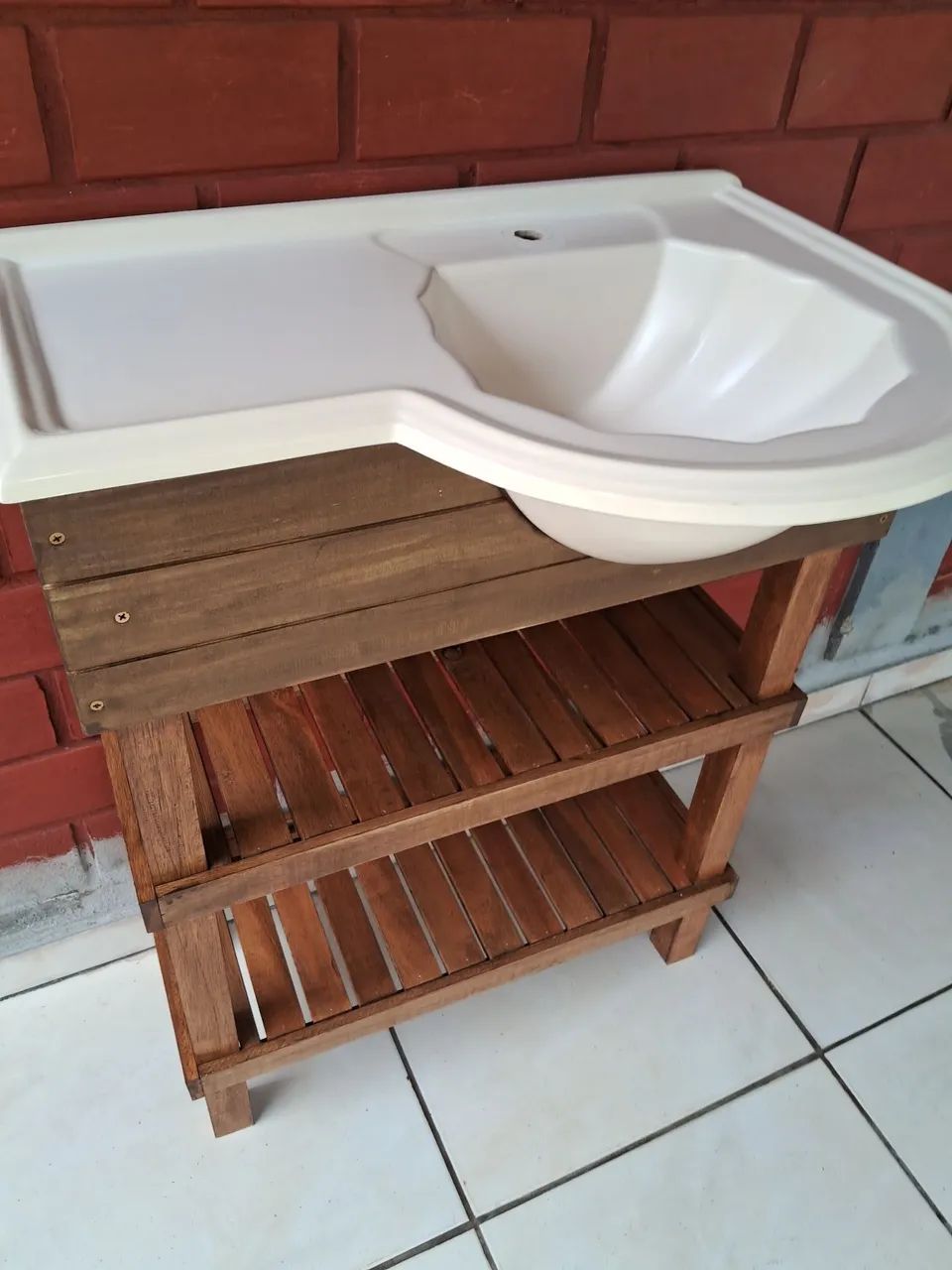 Balcão para banheiro com pia - Foto 4