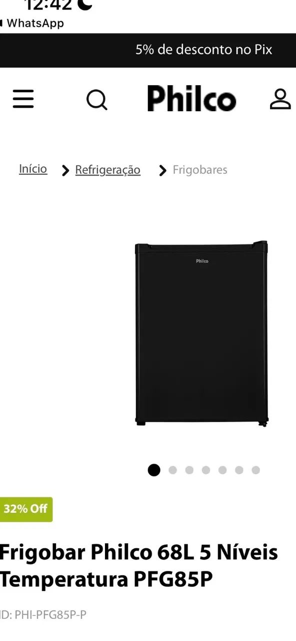 Frigobar Philco - Foto 2