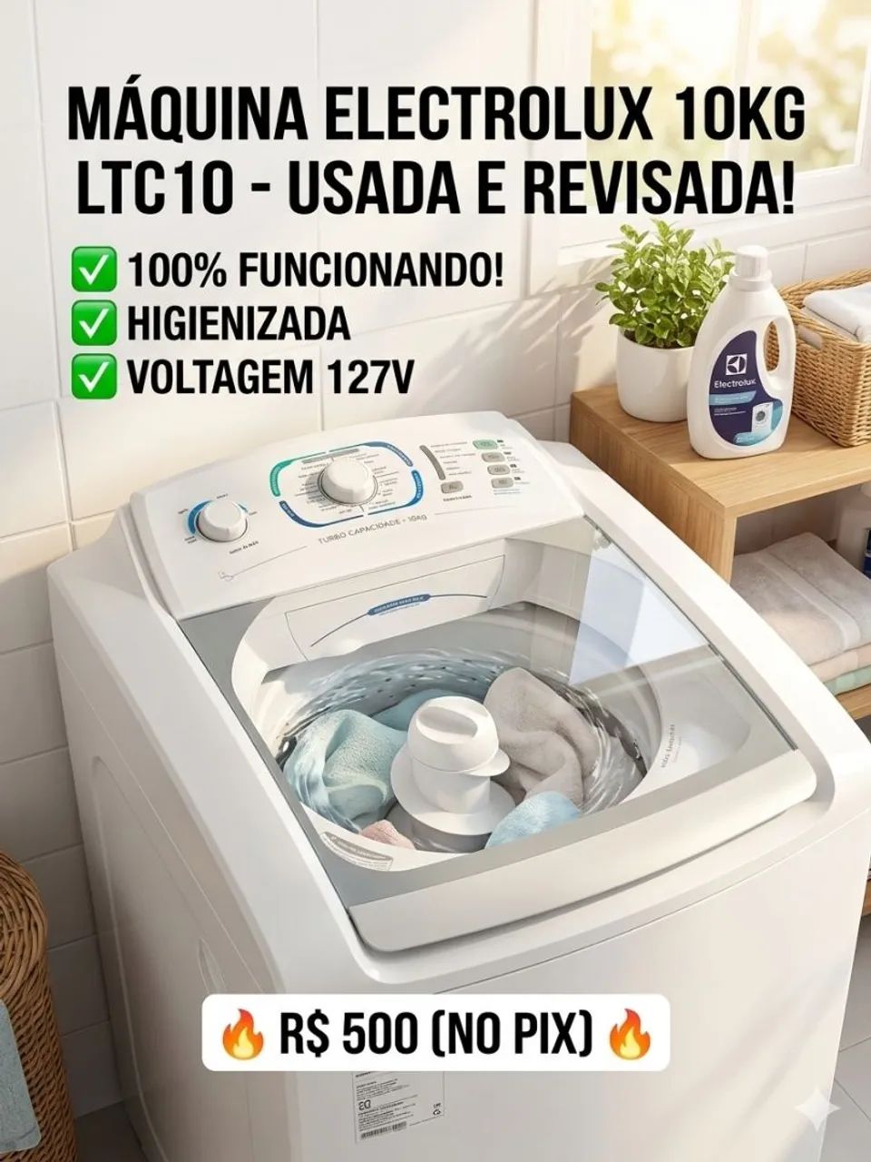 MAQUINA DE LAVAR FAZ TUDO
