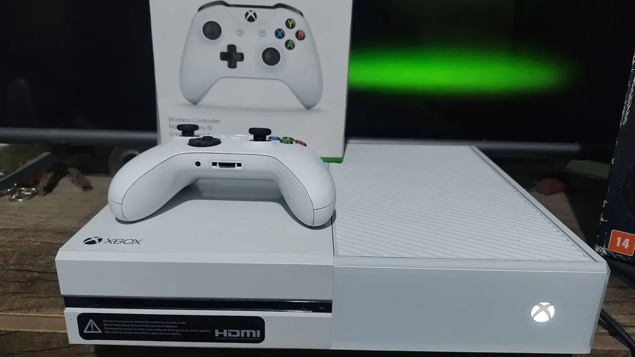 Xbox one branco fat 