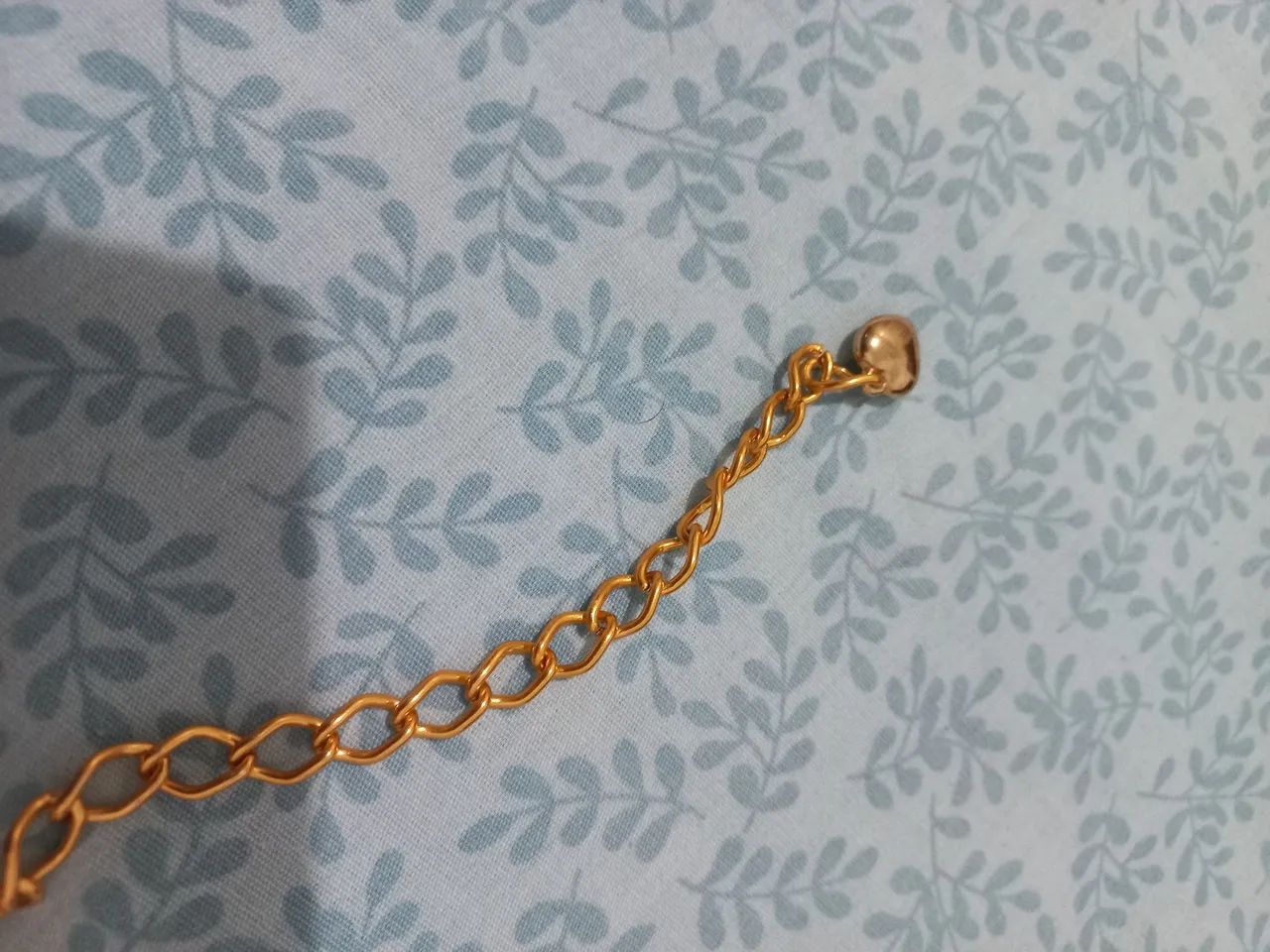 Cinto Feminino De Corrente Com Brilho 110cm - Foto 3