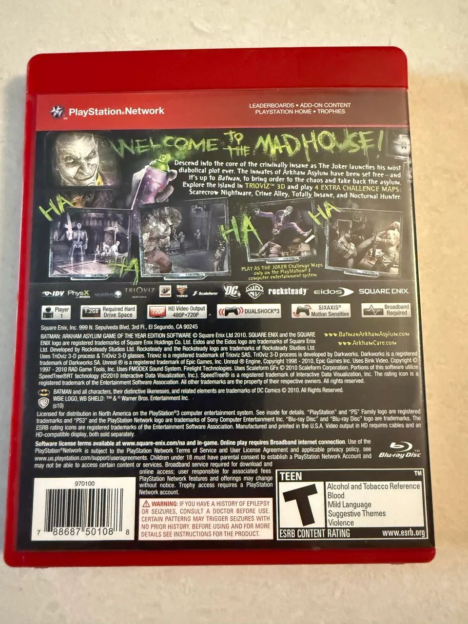 Jogo PS3 Batman Arkham Asylum GOTY - Foto 3