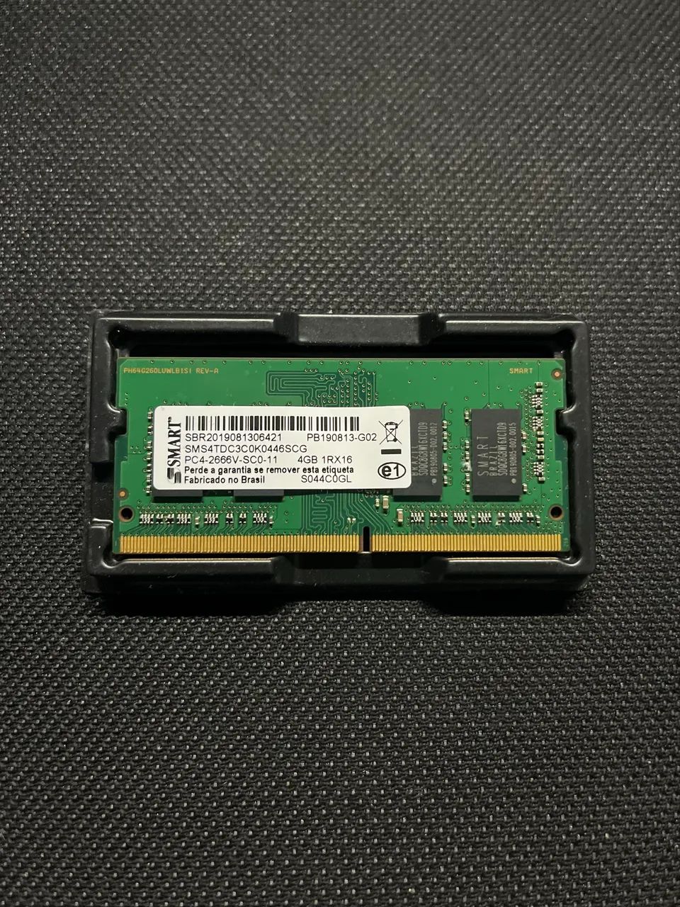 Memória RAM Smart 4GB DDR4 2666MHz Notebook 