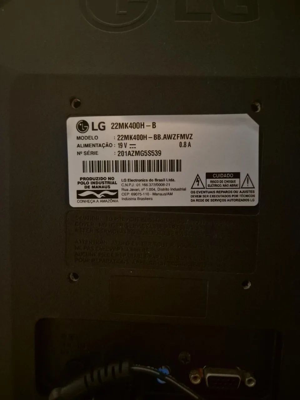 MONITOR LG FULLHD 75 HZ - Foto 3
