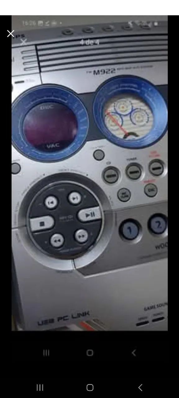Micro System Philips FW-M922 500w super conservado e funcionando perfeitamente  - Foto 5