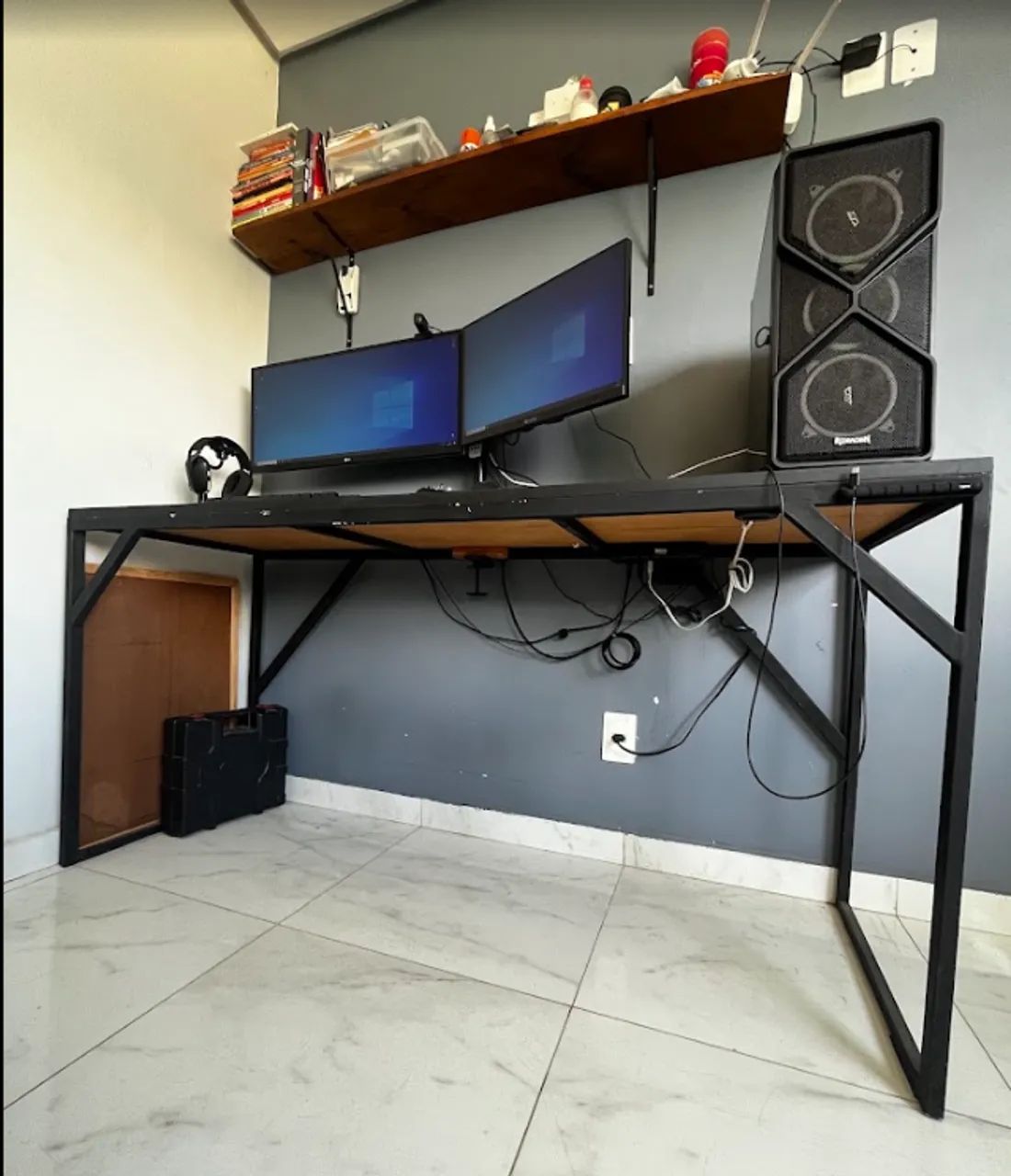 Mesa Computador / Bancada PC / Mesa Setup Gamer / Bancada Gamer - Foto 3