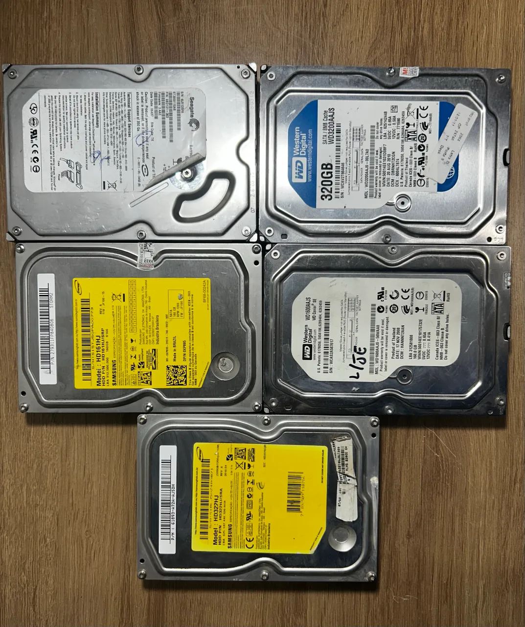 5x HDs 3,5? para computador - Foto 2