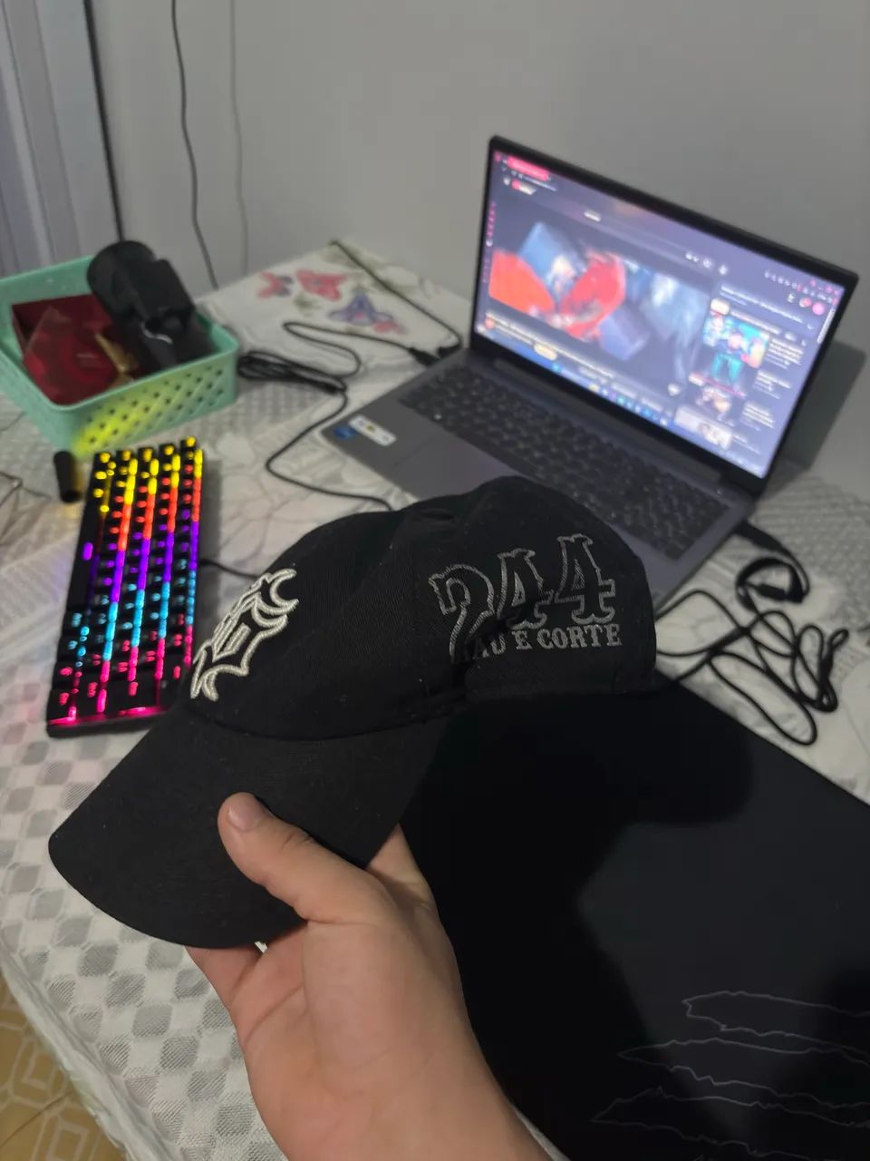 Boné preto 244 - Foto 2