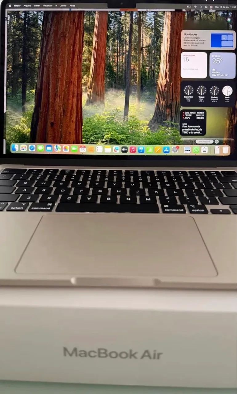 Notebook MacBook Air M2 - Garantia Apple até novembro/2026