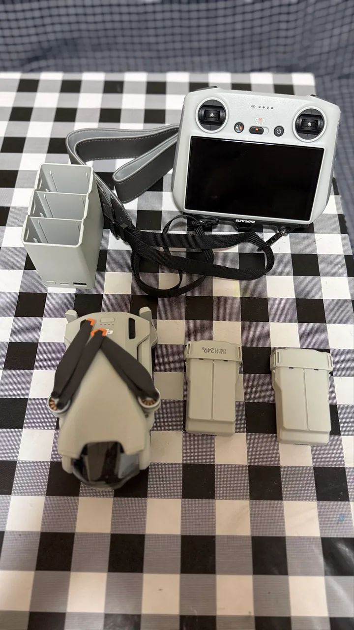 DJI mini 3 fly more combo + RC controller (com tela) - Foto 6