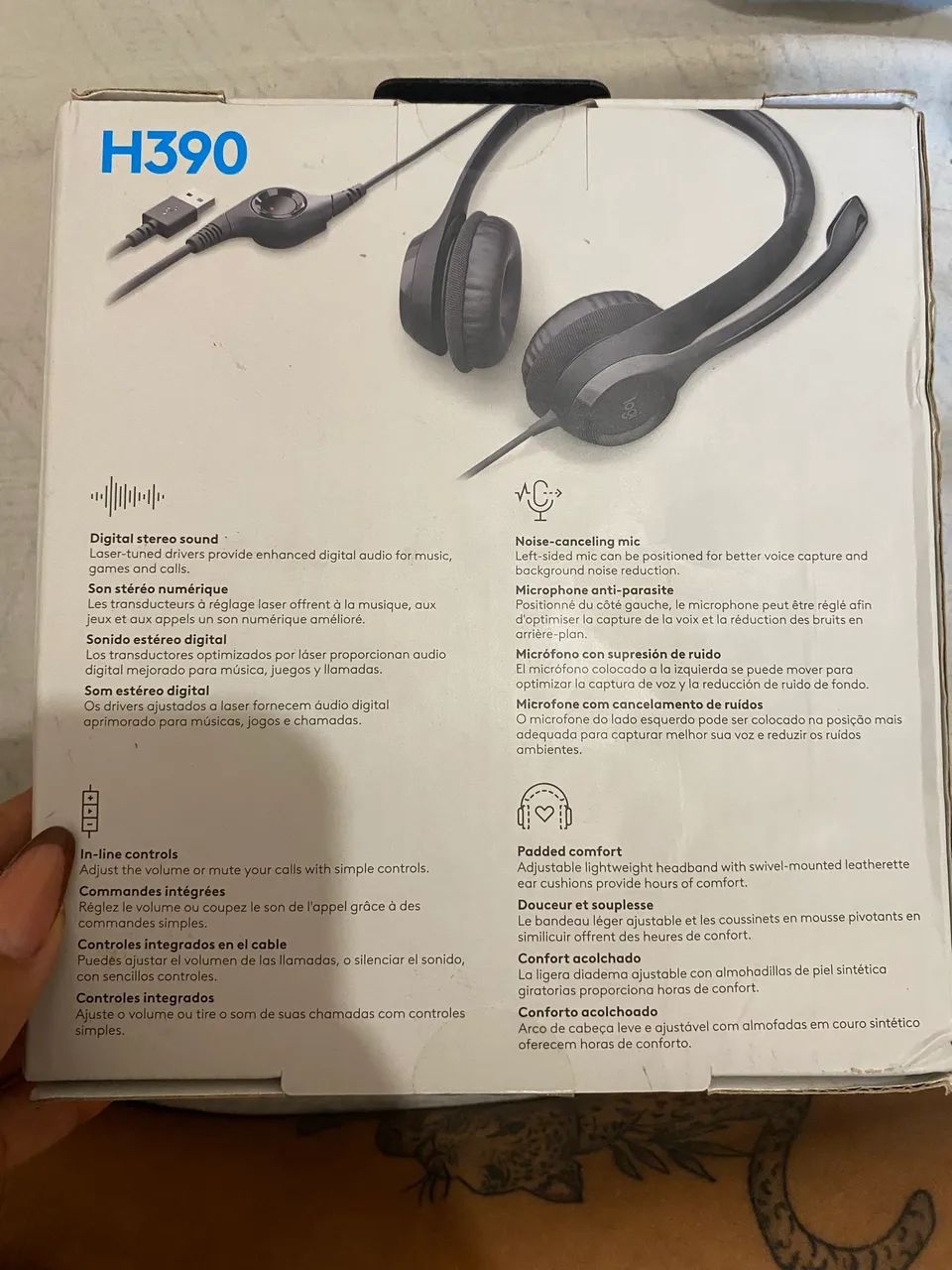 Logitech H390 USB - Foto 2