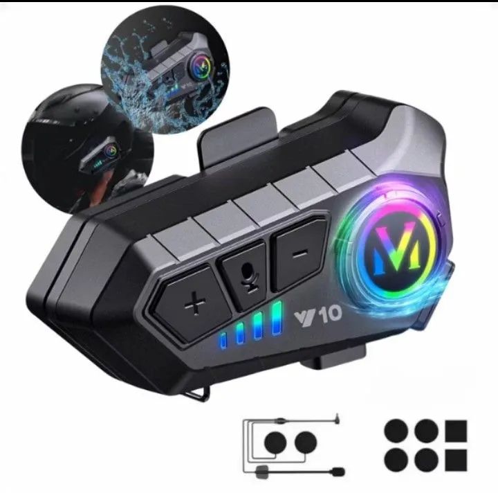 Fone bluetooth para capacete - Foto 2