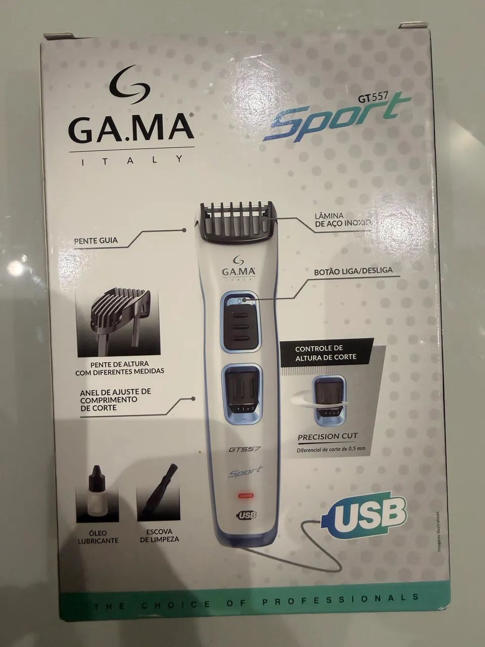 Máquina De Acabamento Gama Gt557 Sport W&d | Usb, - Foto 4