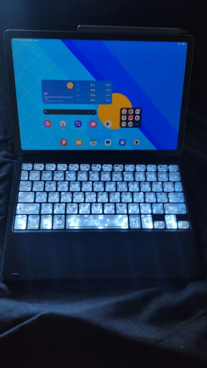 Samsung Galaxy Tab S9 FE 128GB + S Pen + Capa + Teclado<br> - Foto 3