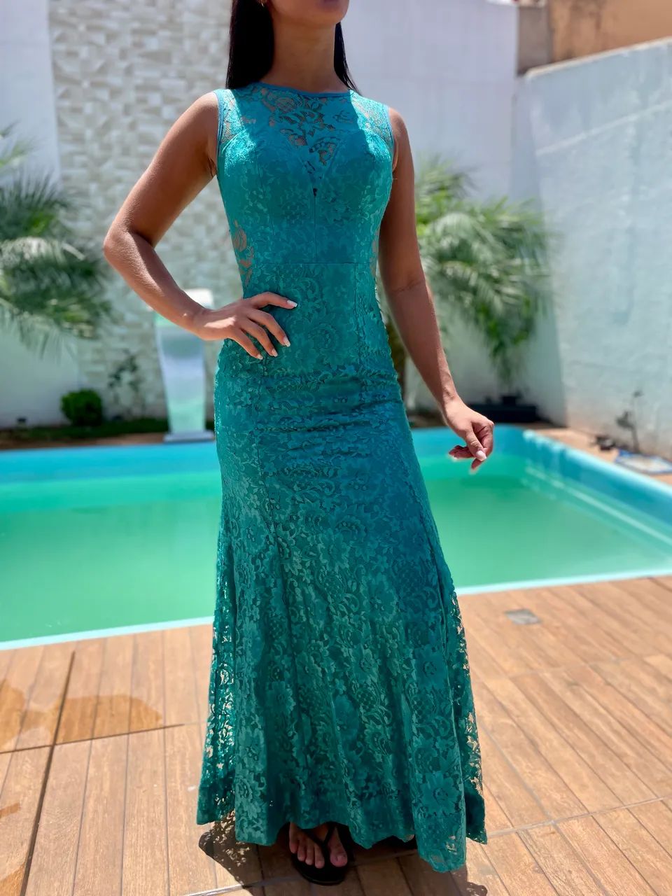 Vestido de renda luxo  - Foto 4