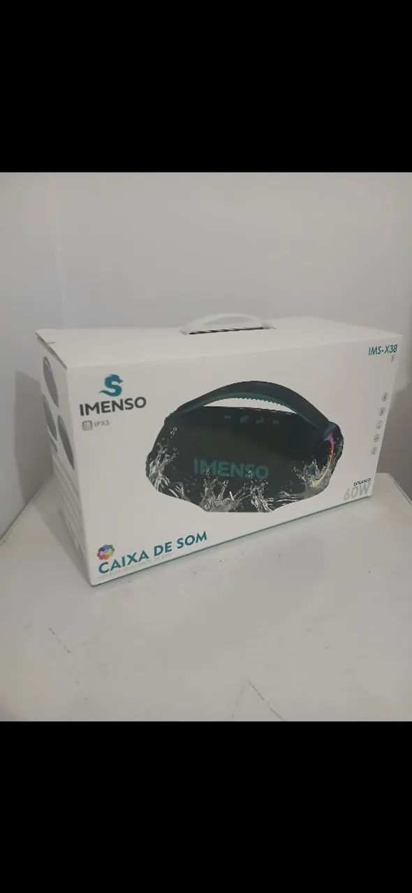 CAIXA DE SOM IMENSO IMS-X38 60W RMS . * NOVA * - Foto 5