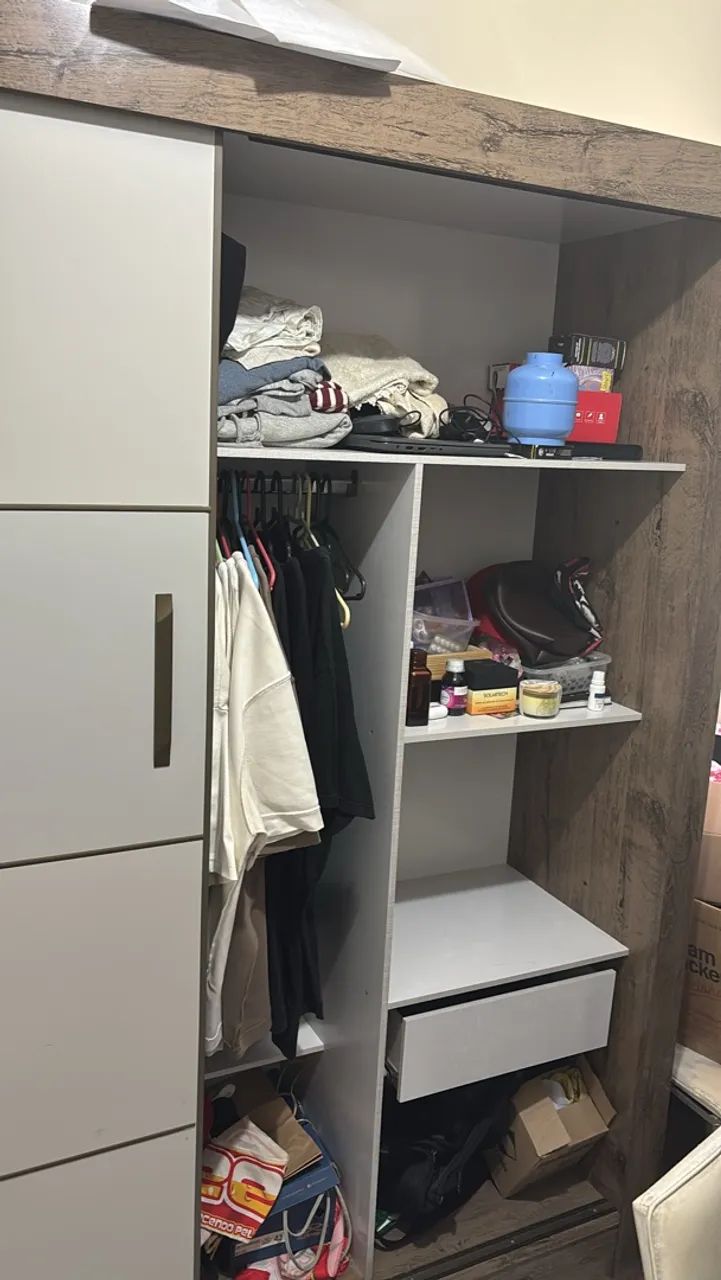 Guarda roupa casal 6 meses de uso  - Foto 3