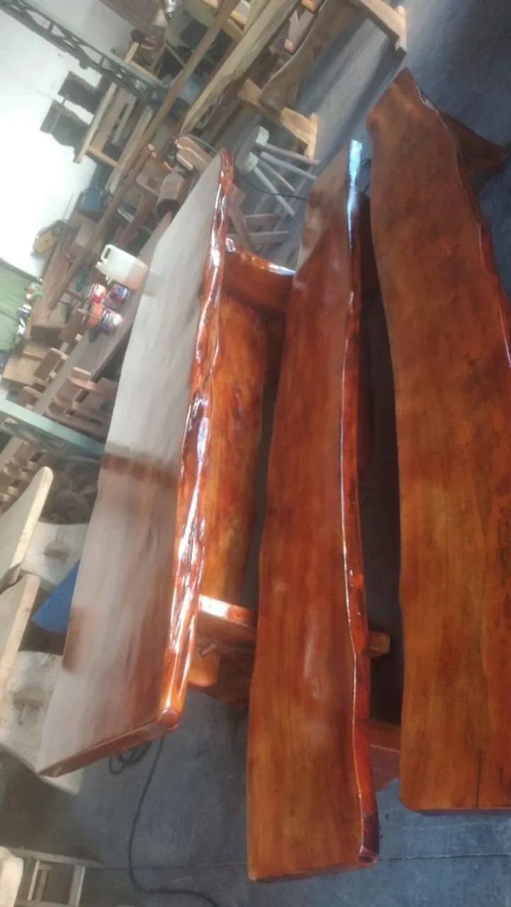 Mesa rústica de jaqueira - Foto 2