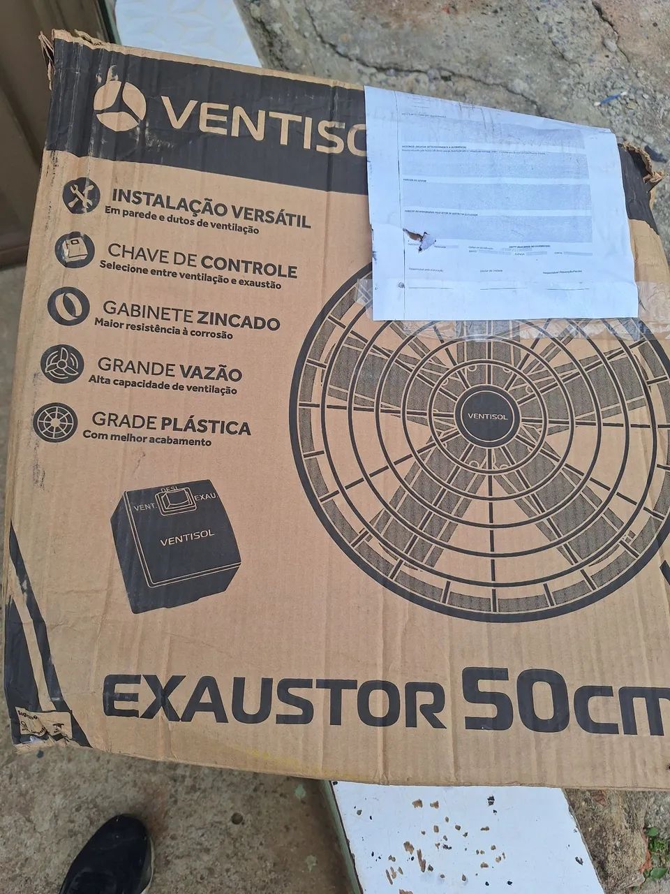 Exaustor Axial Ventisol 50cm - Foto 4