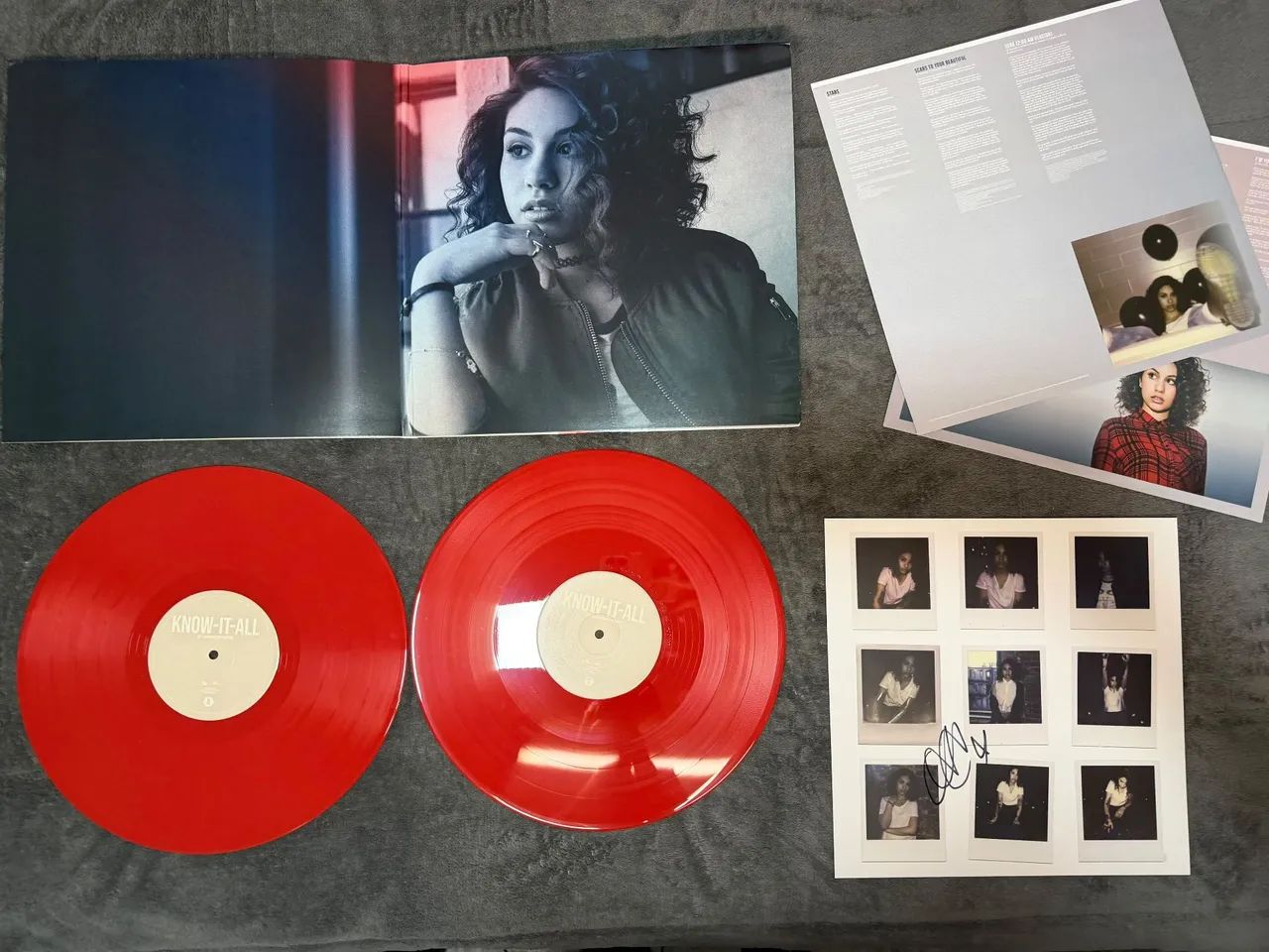 VINIL ALESSIA CARA - KNOW IT ALL (DELUXE) AUTOGRAFADO  - Foto 2