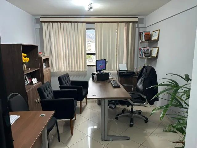 sala escritório centro de bangu mobiliado  - Foto 3