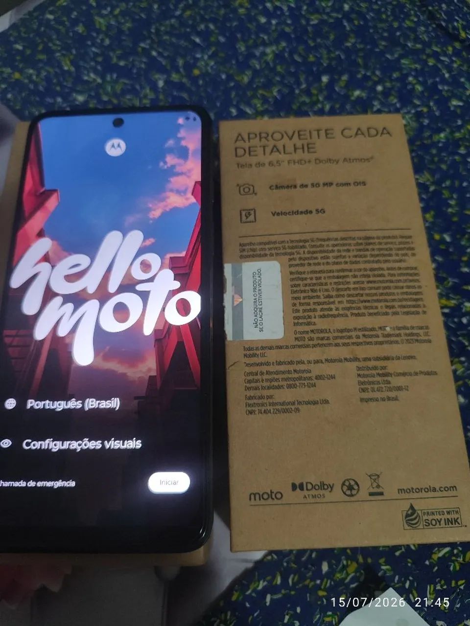Celular Moto G54 5G - Foto 5
