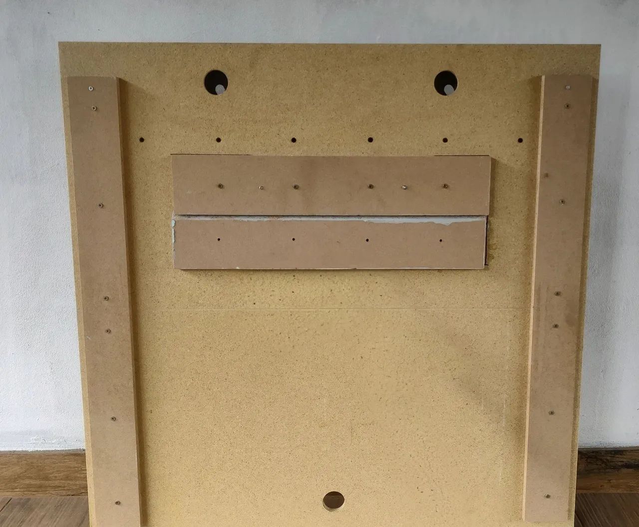 Painel de Parede 90x90cm com Prateleiras - Moderno e Funcional - Foto 3