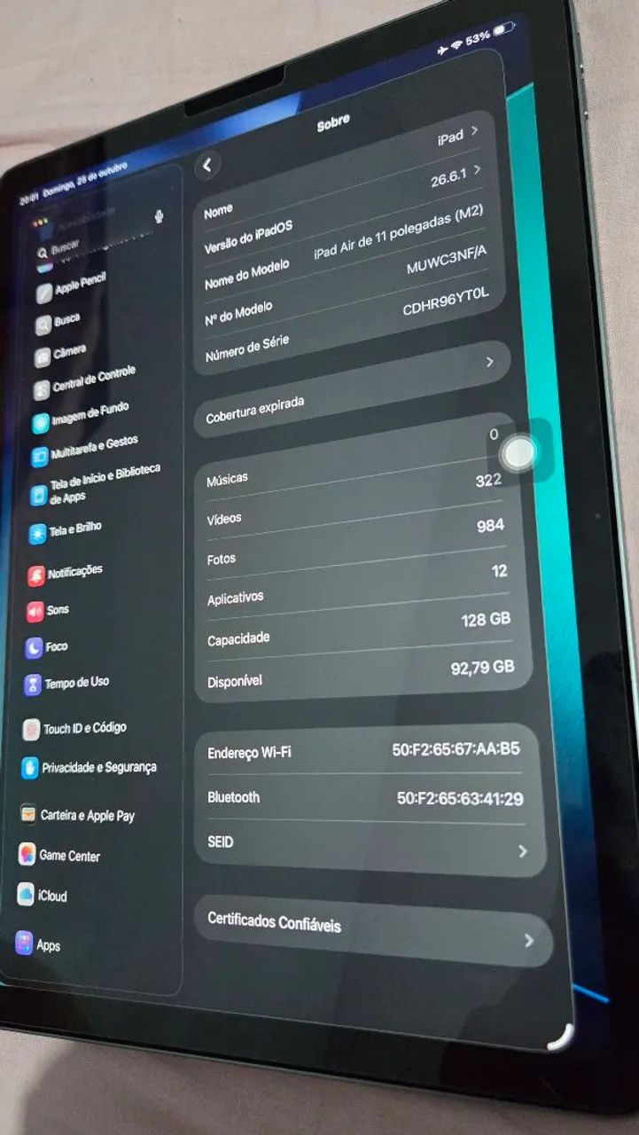 IPAD AIR M2 11" 128GB BATERIA 95% - Foto 4