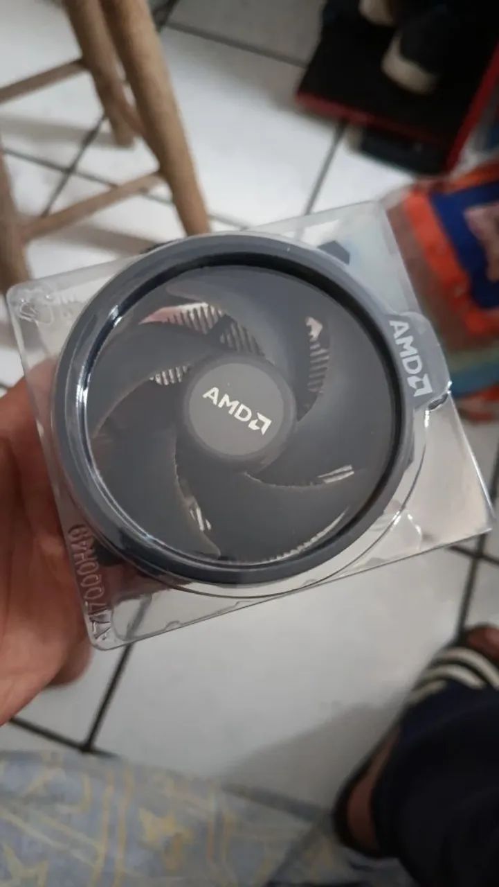 Kit Ryzen B450 + Ryzen 5 4600G + Brindes  - Foto 3