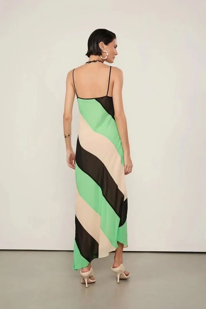 Vestido de SEDA pura ANIMALE - Foto 2