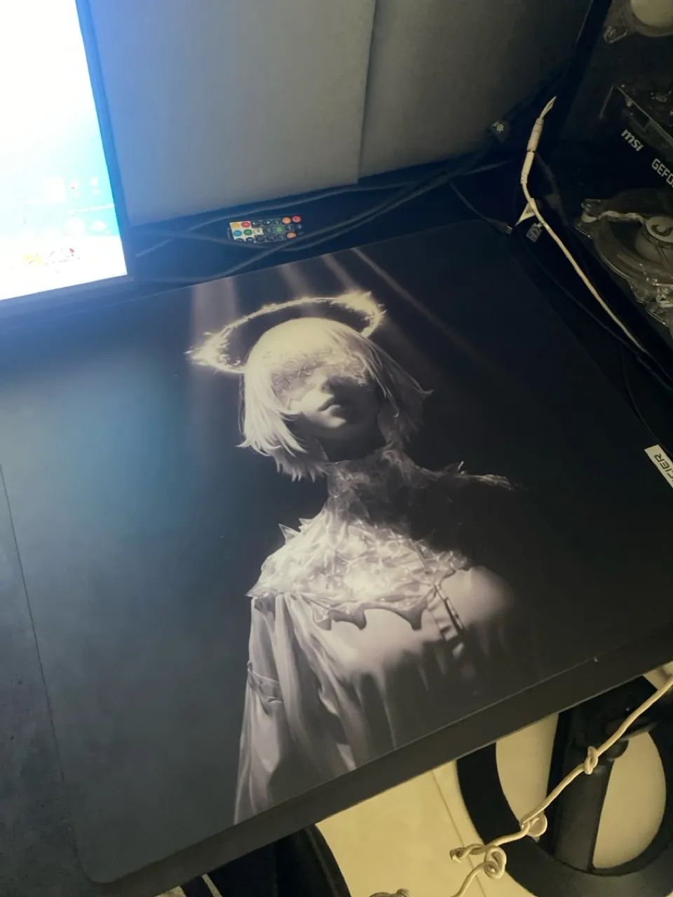 Mousepad de vidro