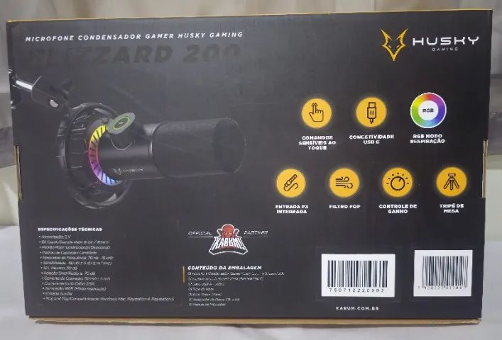 Microfone Gamer Cardioide Husky - Foto 4
