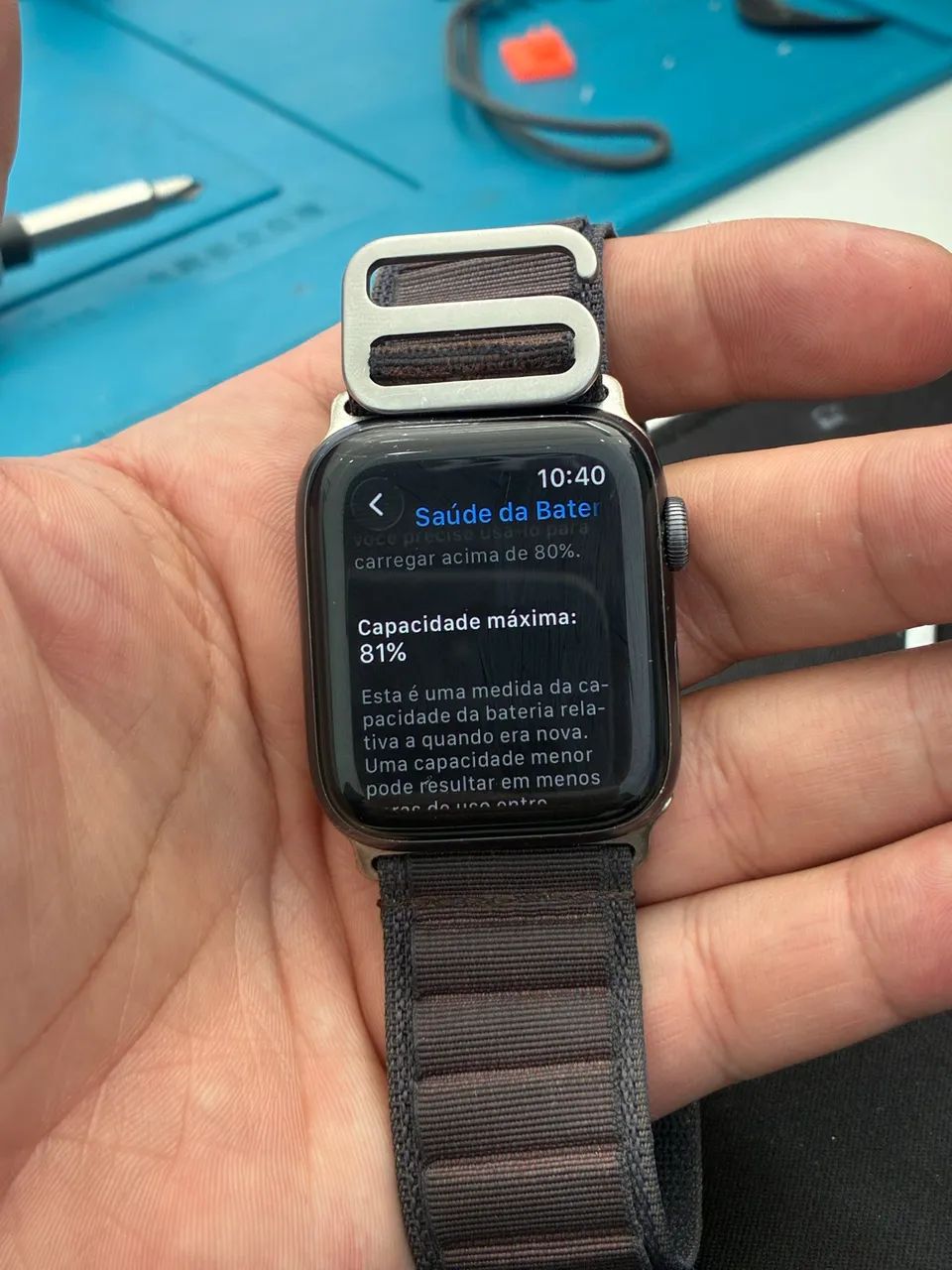 Apple Watch Series 6 44mm Alumínio + Pulseiras
