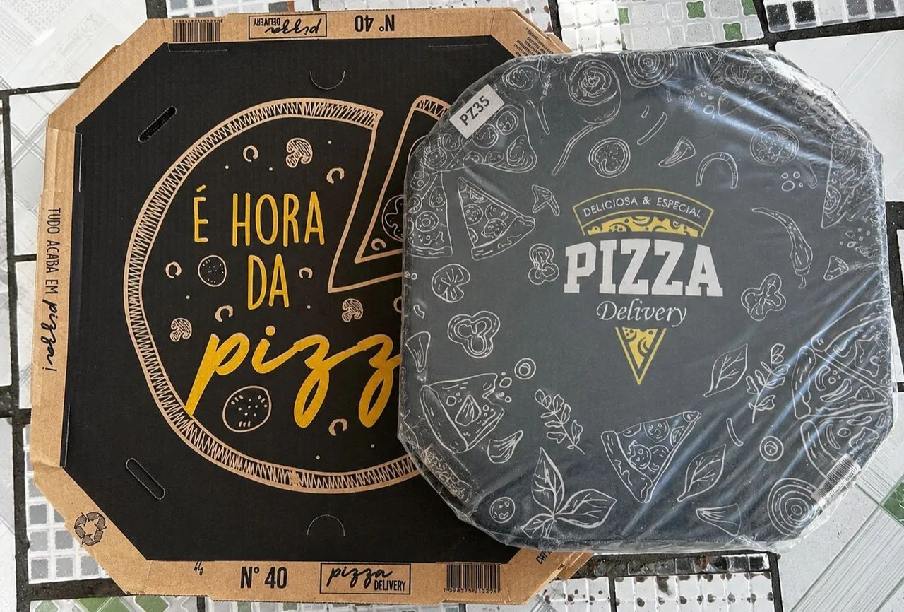 Kit embalagem para pizza