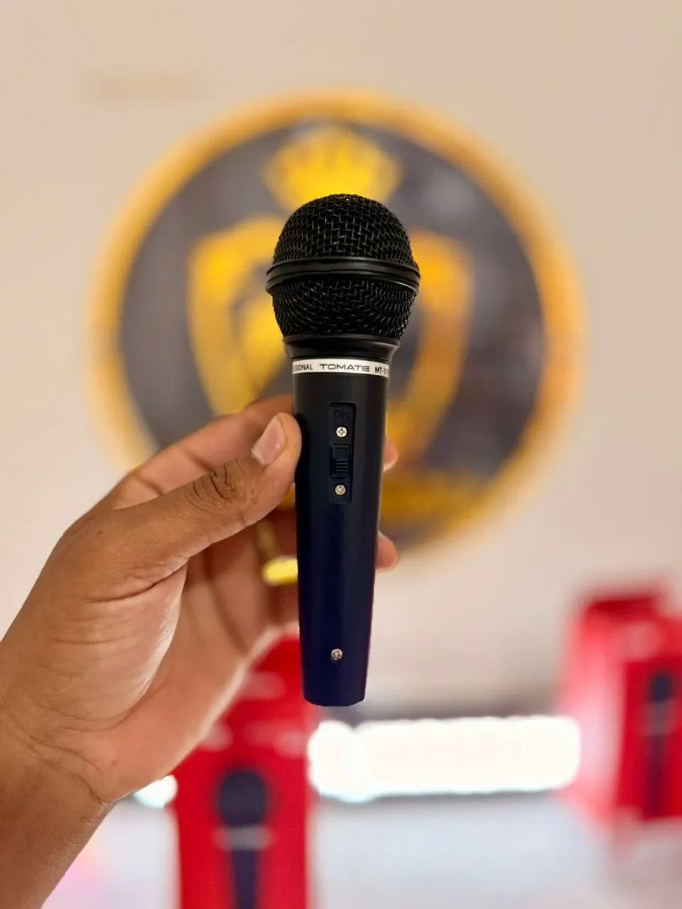 Microfone Dinâmico com fio  - Foto 4