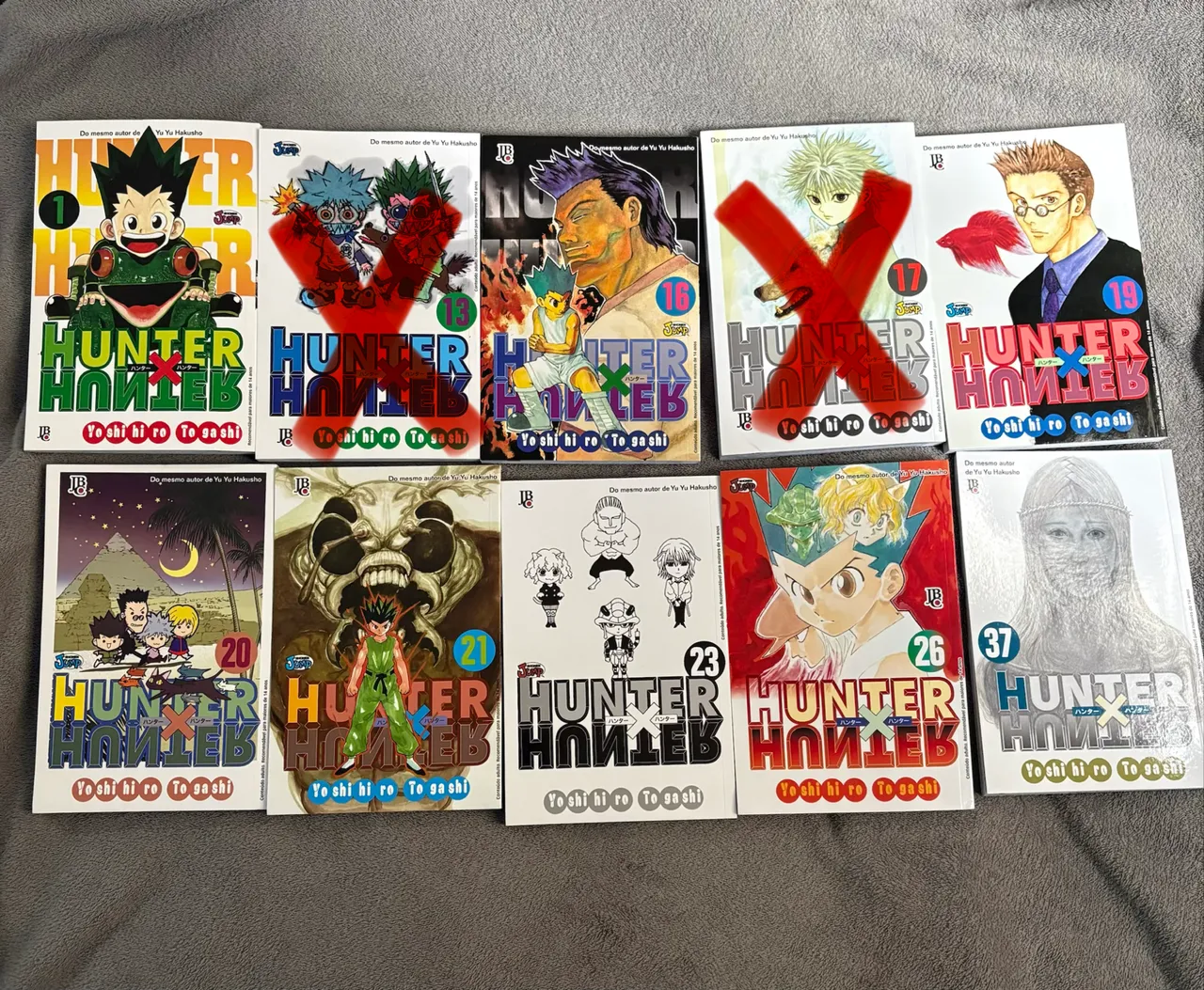 Hunter x Hunter - 1 ao 37 - Livros e revistas - Vila Laura