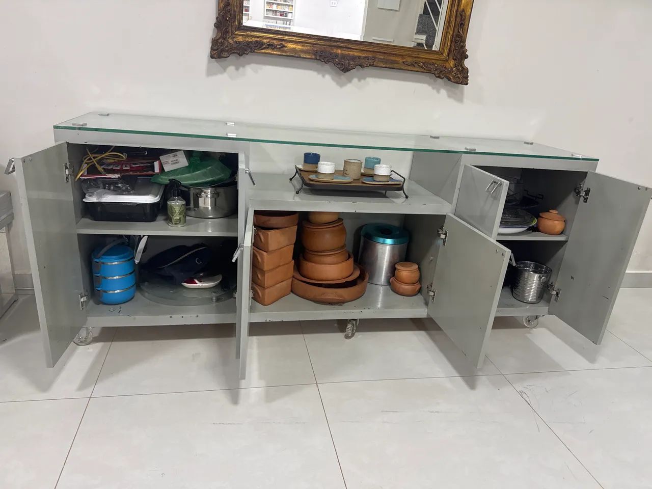 Buffet em madeira  - Foto 2