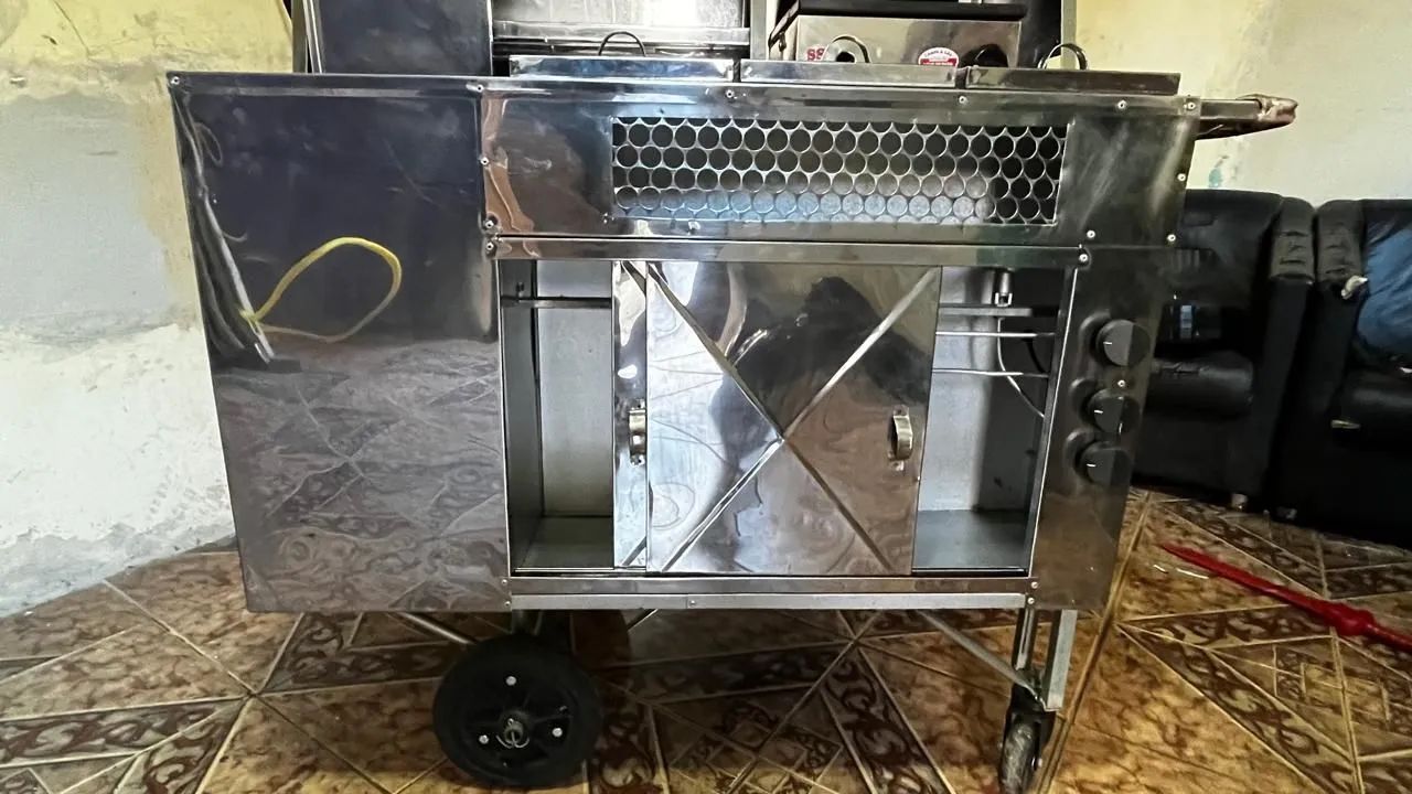 Carrinho de cachorro quente novo  - Foto 4