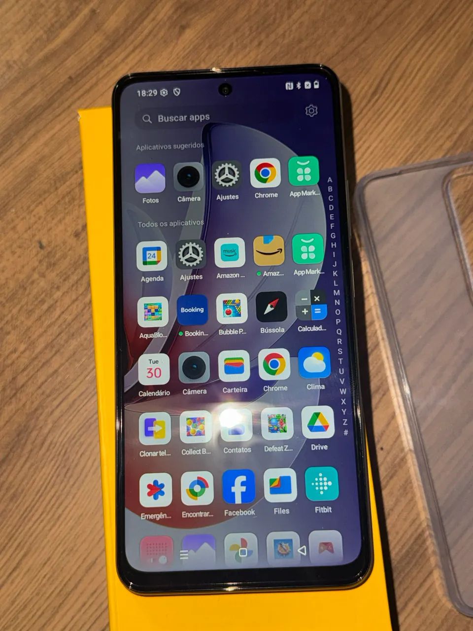 Realme c71 256gb 8 de RAM vendo ou troco - Foto 2